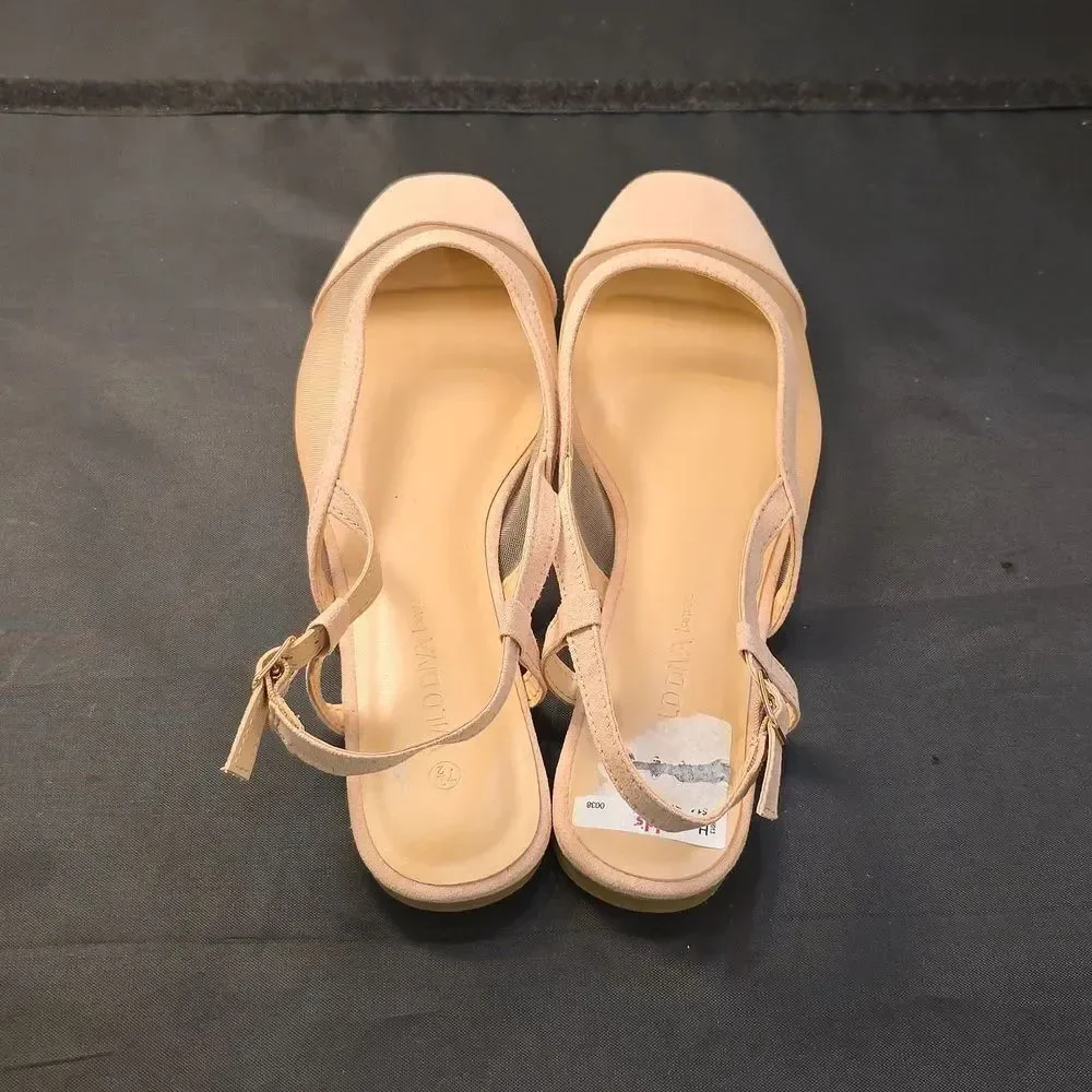 BRAND NEW WILD DIVA LOUNGE SLINGBACK WOMEN'S FLAT